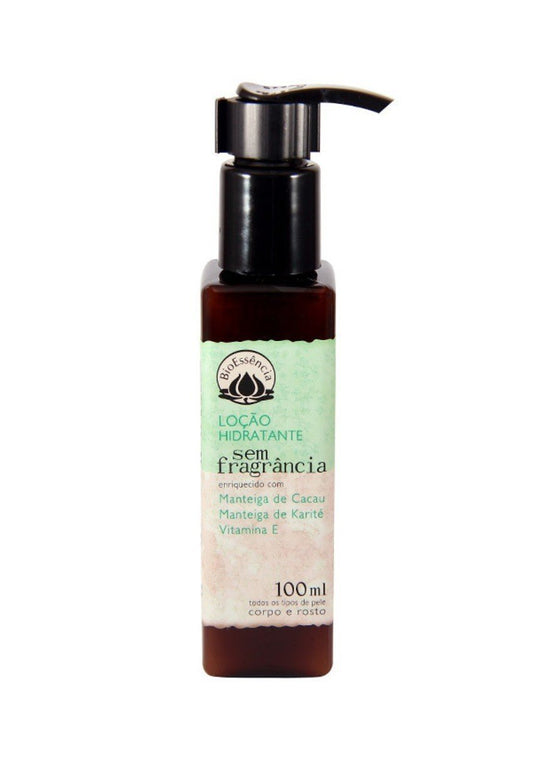 Loção Sem Fragrância - BioEssência - Frasco de 100ml - Mundo dos Óleos