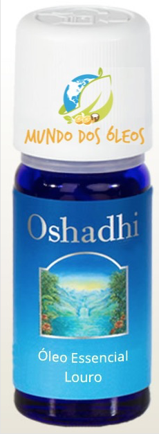 Óleo Essencial Orgânico de Louro (Folhas) - Oshadhi - Frasco com 5ml - Mundo dos Óleos