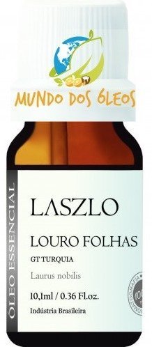 Óleo Essencial de Louro (Folhas) - Laszlo - Frasco com 10ml - Mundo dos Óleos