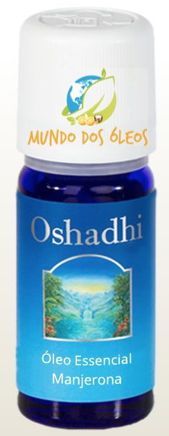 Óleo Essencial Orgânico de Manjerona - Oshadhi - Frasco com 5ml - Mundo dos Óleos