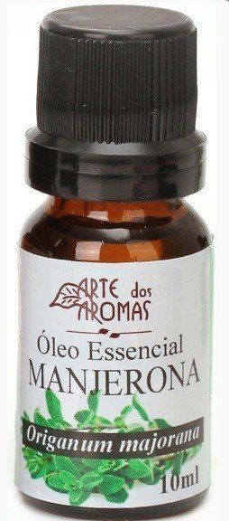 Óleo Essencial de Manjerona - Arte dos Aromas - Frasco com 10ml - Mundo dos Óleos