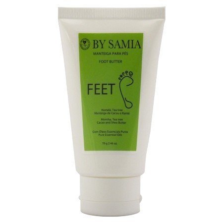 Feet - Manteiga Para os Pés - By Samia - Bisnaga com 70g - Mundo dos Óleos