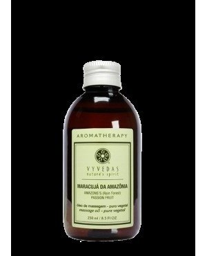 Óleo de Massagem Maracujá da Amazônia - Vyvedas - Frasco com 250ml - Mundo dos Óleos