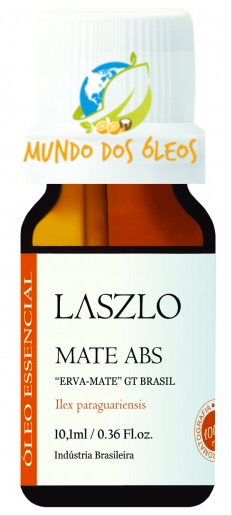 Óleo Absoluto de Mate - Laszlo - Frasco com 10ml - Mundo dos Óleos