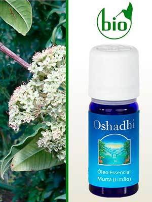 Óleo Essencial de Murta Limão - Oshadhi - Frasco com 5ml - Mundo dos Óleos