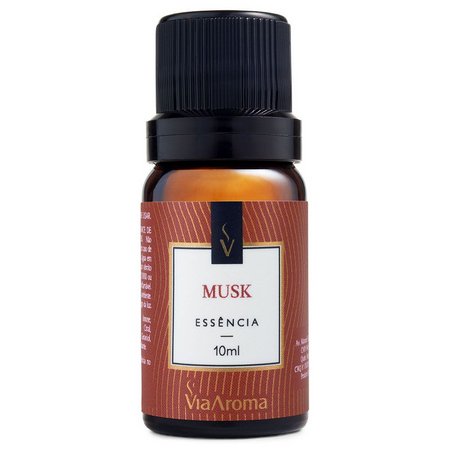 Essência de Musk - Via Aroma - Frasco com 10ml - Mundo dos Óleos