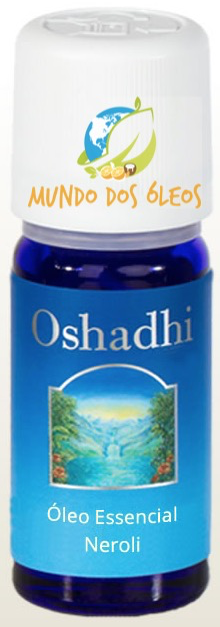 Óleo Essencial Orgânico de Neroli (Flor de Laranjeira) - Oshadhi - Frasco com 3ml - Mundo dos Óleos