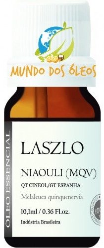 Óleo Essencial de Niaouli (Qt Cineol) - Laszlo - Frasco com 10ml - Mundo dos Óleos
