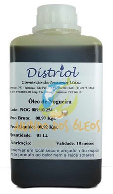 Óleo de Nogueira - Distriol - Frasco com 1 Litro - Mundo dos Óleos
