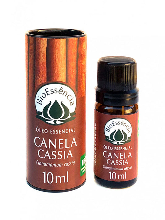 Óleo Essencial de Canela Cassia - Bioessência - Frasco com 10ml - Mundo dos Óleos