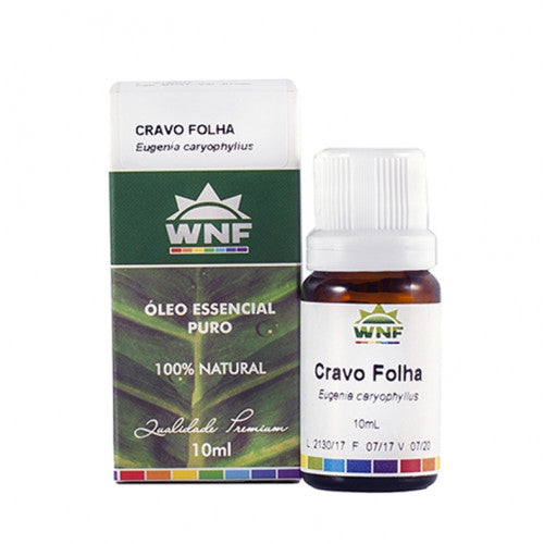 Óleo Essencial de Cravo Folha - WNF - Frasco com 10ml - Mundo dos Óleos