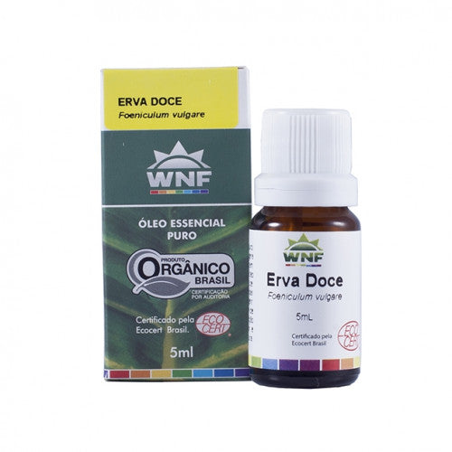 Óleo Essencial de Erva Doce - WNF - Frasco com 5ml - Mundo dos Óleos