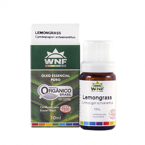 Óleo Essencial de Lemongrass - WNF - Frasco com 10ml - Mundo dos Óleos