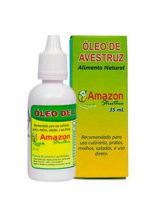 Óleo de Avestruz Gotas - Amazon Struthio - Frasco com 35ml - Mundo dos Óleos