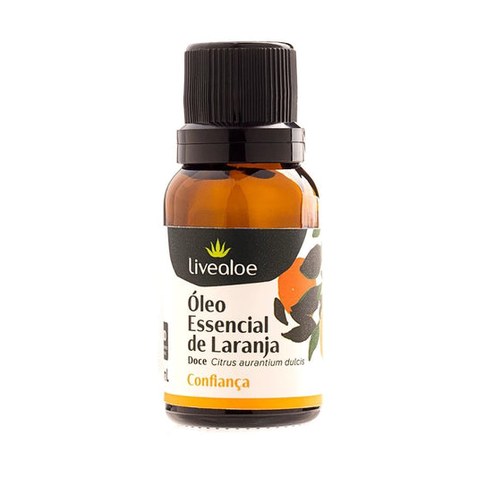 Óleo Essencial de Laranja Doce - LiveAloe - Frasco com 15ml - Mundo dos Óleos