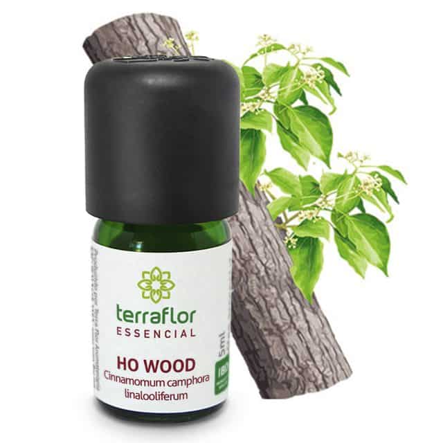 Óleo Essencial de Ho Wood - Terra Flor - Frasco com 5ml - Mundo dos Óleos