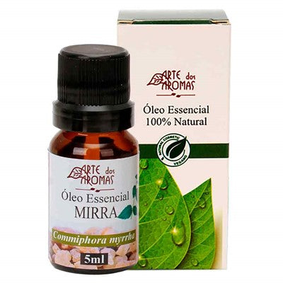 Óleo Essencial de Mirra - Arte dos Aromas - Frasco com 5ml - Mundo dos Óleos