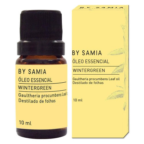 Óleo Essencial de Wintergreen - By Samia - Frasco com 10ml - Mundo dos Óleos