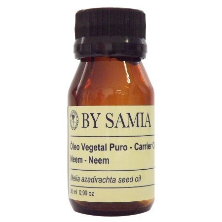 Óleo Vegetal de Neem - By Samia - Frasco com 30ml - Mundo dos Óleos