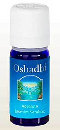 Óleo Absoluto de Jasmim Sambac - Oshadhi - Frasco com 3ml - Mundo dos Óleos