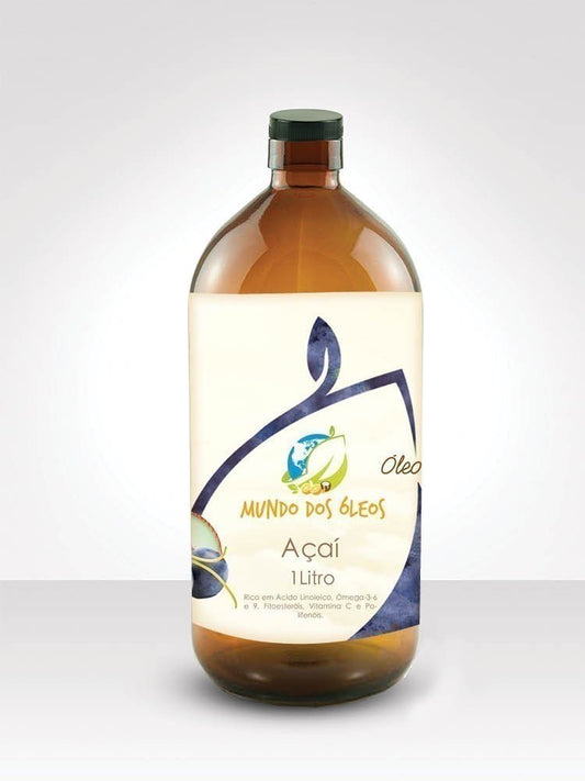 Óleo de Acai - Distriol - Frasco com 1 Litro - Mundo dos Óleos