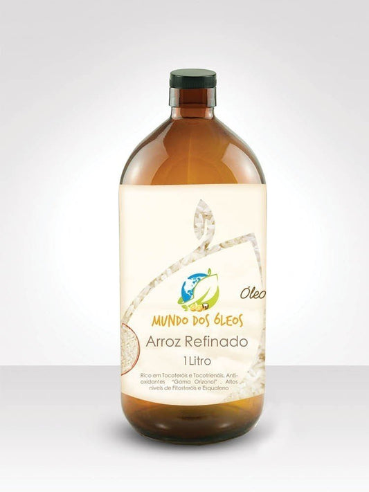 Óleo de Arroz Refinado - Distriol - Frasco com 1 Litro - Mundo dos Óleos