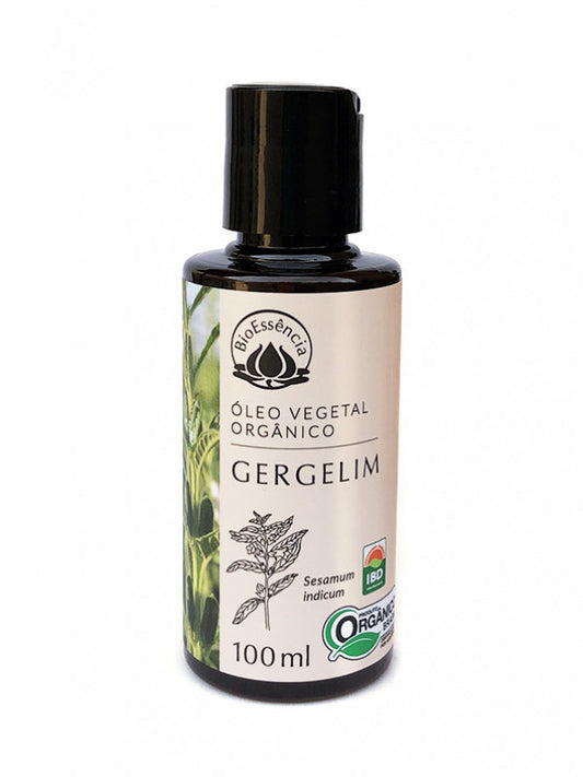 Óleo Vegetal de Gergelim Orgânico - BioEssência - Frasco com 100ml - Mundo dos Óleos