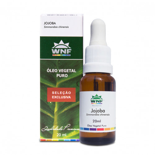 Óleo Vegetal de Jojoba - WNF - Fracos com 20ml - Mundo dos Óleos