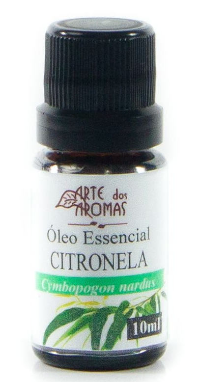 Óleo Essencial de Citronela - Arte dos Aromas - Frasco com 10ml - Mundo dos Óleos