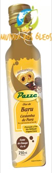 Óleo de Baru e Castanha do Para - Pazze - Frasco com 250ml - Mundo dos Óleos