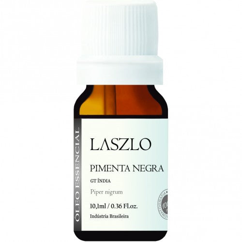 Óleo Essencial de Pimenta Negra (Resina) - Laszlo - Frasco com 10ml - Mundo dos Óleos