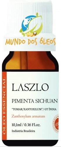 Óleo Essencial de Xantoxilum "Pimenta Sichuan" - Laszlo - Frasco com 10ml - Mundo dos Óleos