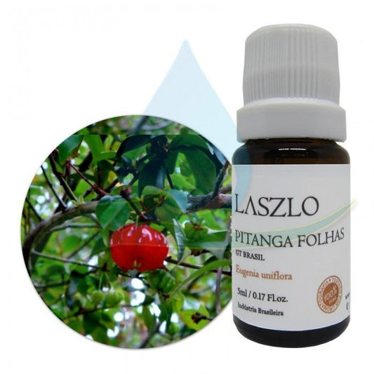 Óleo Essencial de Pitanga Folhas Gt Brasil - Laszlo - Frasco com 5ml - Mundo dos Óleos