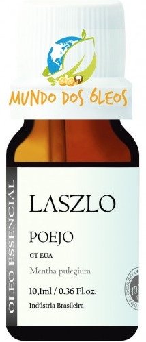 Óleo Essencial de Poejo - Laszlo - Frasco com 10ml - Mundo dos Óleos