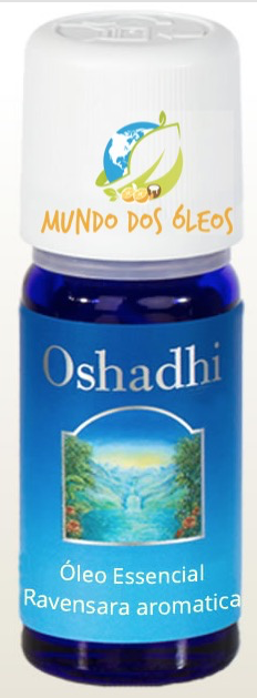 Óleo Essencial de Ravensara Aromatica - Oshadhi - Frasco com 5ml - Mundo dos Óleos