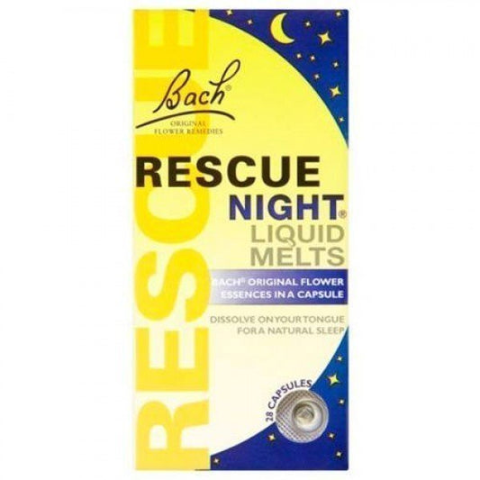 Rescue Night Liquid Melts - Monas - 28 cápsulas de 1.8g - Mundo dos Óleos
