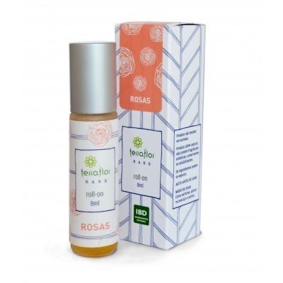 Roll-on Rosas - Terra Flor - Frasco com 8ml - Mundo dos Óleos