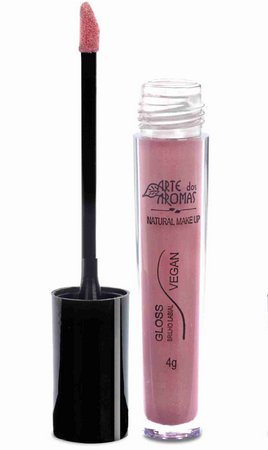 Gloss Brilho Labial Rose Gold  - Frasco com 4g - Mundo dos Óleos