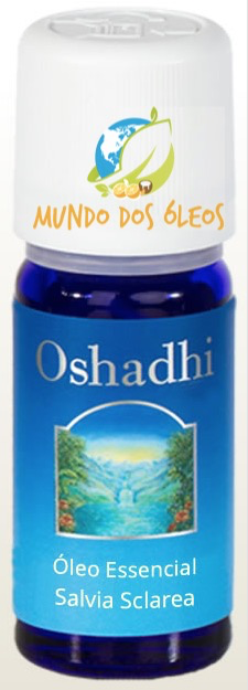 Óleo Essencial de Salvia (Officinalis) - Oshadhi - Frasco com 5ml - Mundo dos Óleos