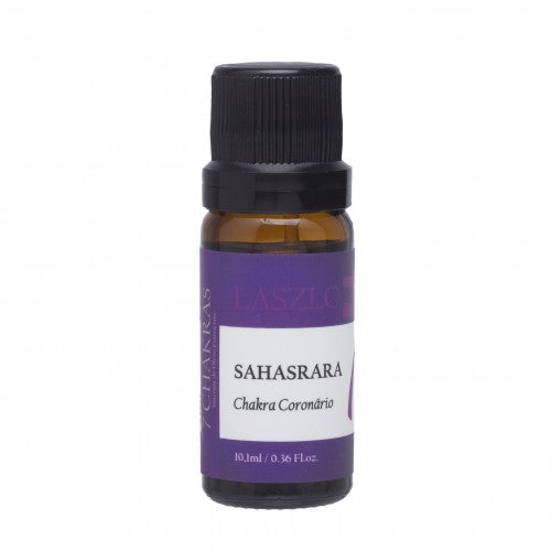 Sinergia chakras 7 Sahasrara - Laszlo - Frasco com 10ml - Mundo dos Óleos