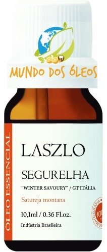 Óleo Essencial de Segurelha - Laszlo - Frasco com 10ml - Mundo dos Óleos