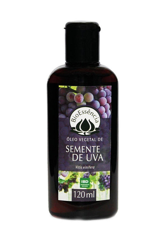 Óleo Vegetal de Semente de Uva - BioEssência - 120ml - Mundo dos Óleos