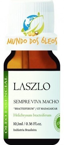 Óleo Essencial de Sempre Viva Macho (Bracteiferum) - Laszlo - Frasco com 10ml - Mundo dos Óleos