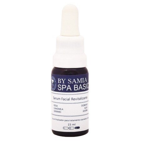 Serum Facial Revitalizante - Rosas e Açaí - By Samia - Frasco de 15ml - Mundo dos Óleos