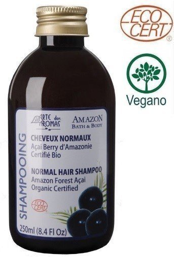 Shampoo Orgânico Açaí - Arte dos Aromas - Frasco com 250ml - Mundo dos Óleos