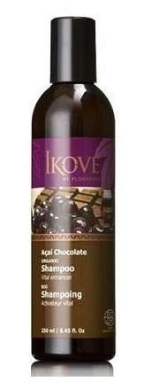 Shampoo de Açaí Chocolate - Ikove - Frasco com 250ml - Mundo dos Óleos