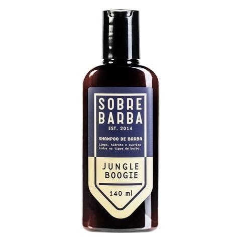 Shampoo de Barba - Jungle Boogie - Sobrebarba - Frasco com 140ml - Mundo dos Óleos
