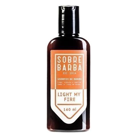 Shampoo de Barba - Light My Fire - Sobrebarba - Frasco com 140ml - Mundo dos Óleos