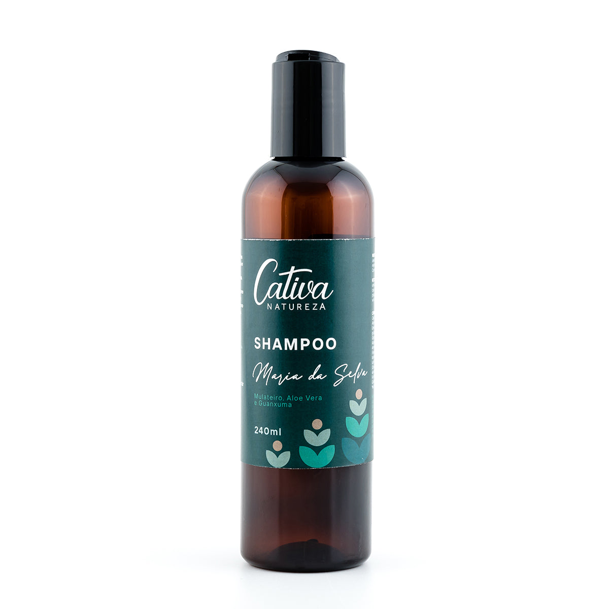 Shampoo Maria da Selva - Cativa - Frasco com 240ml - Mundo dos Óleos