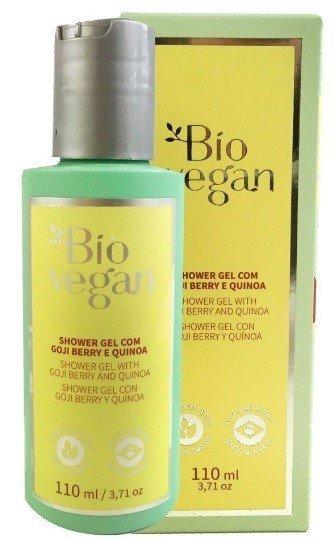 Shower Gel com Goji Berry e Quinoa - Bio Vegan - Frasco com 110ml - Mundo dos Óleos
